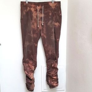 DIVIDED Custom Reverse Dyed Relaxed Jogger Pants Ankle Zipper by H&M